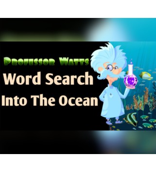 Professor Watts Word Search: Into The Ocean Steam Key GLOBAL